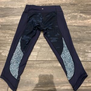 Cropped camp leggings